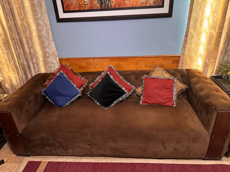 Sofa set / 7 seater sofa / wooden sofa / sofa poshish / sofa for sale 0