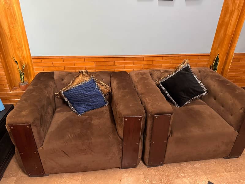 Sofa set / 7 seater sofa / wooden sofa / sofa poshish / sofa for sale 2
