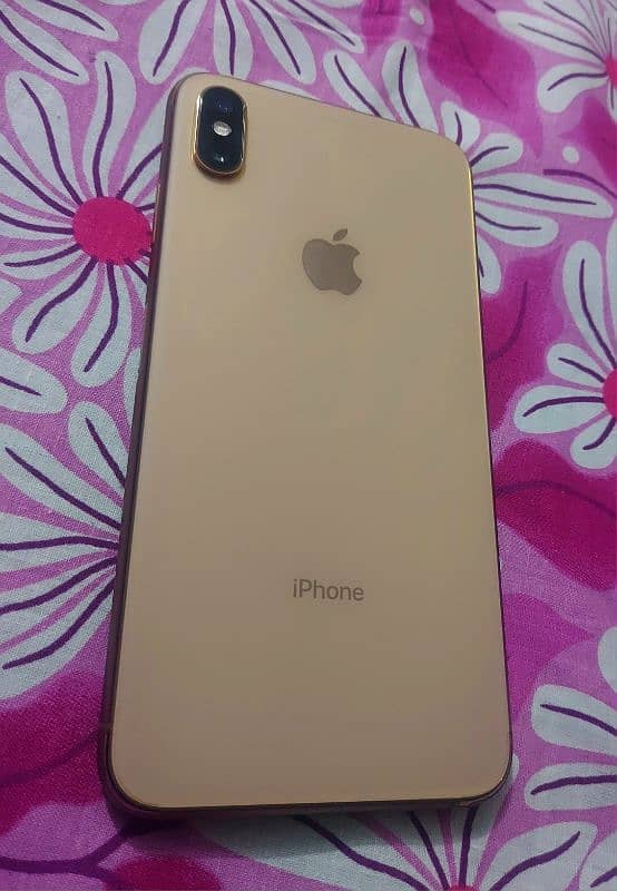 Iphone XSMax Gold 256 Both Approved 0