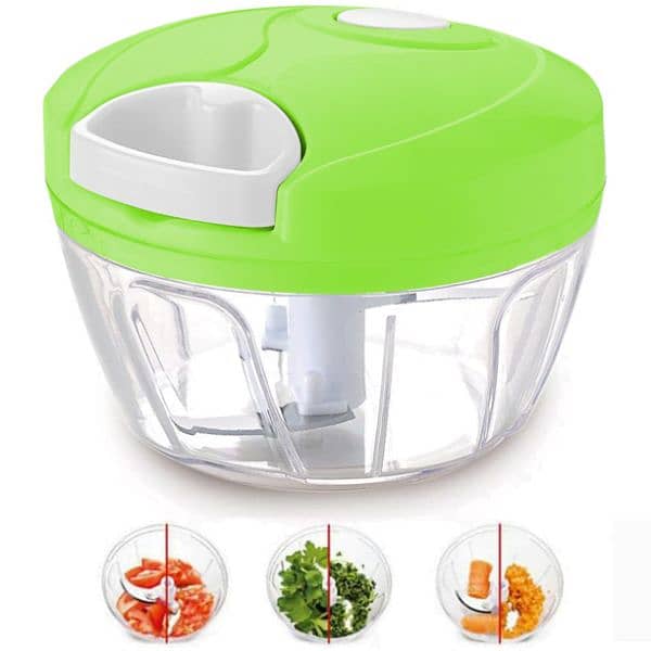 Mini Hand Press Food Chopper 5