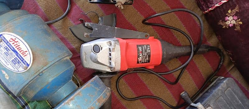 Welding Machine, Grinder 7", Gigsaw, Angle Cutter 7