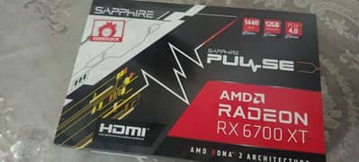 RX 6700XT with box Urgent sale