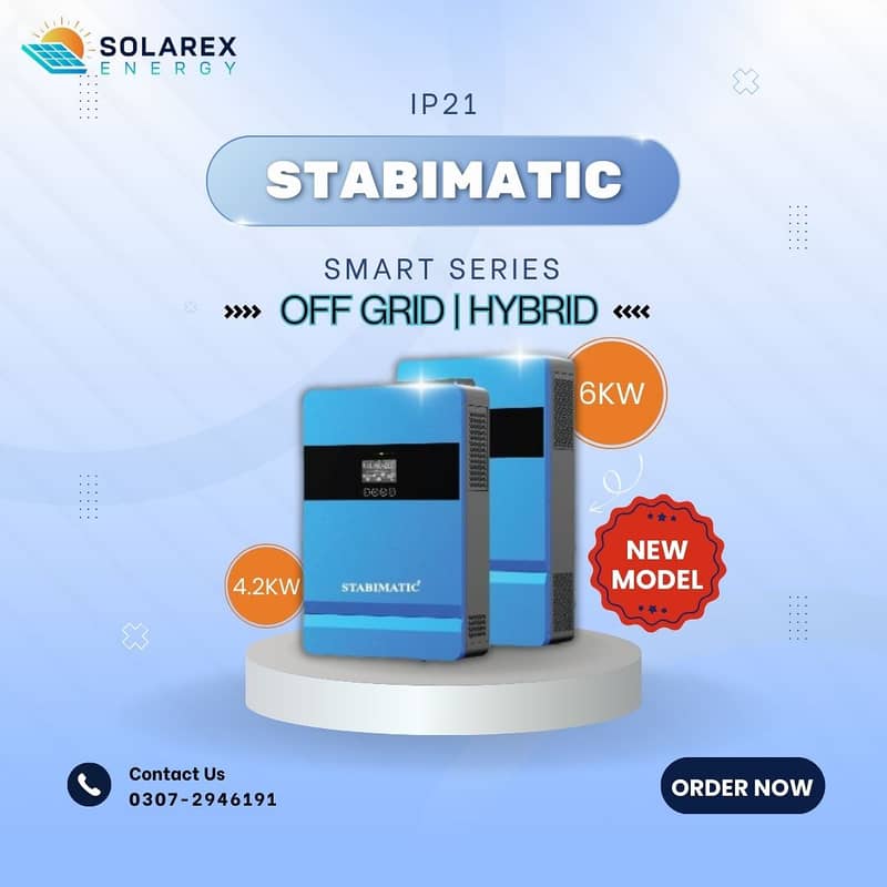 4.2Kw | 6Kw | OFF Grid | Hybrid Solar Inverter 0