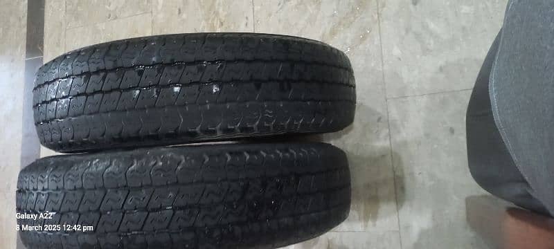 Mehran yokohama 2 tyres 3