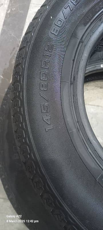 Mehran yokohama 2 tyres 8