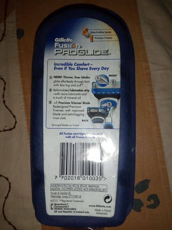 Gillette Fusion Proglide Imported From UK 1