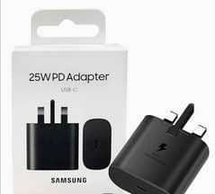 25W Samsung Super Fast Charger Original Adapter & Cabel