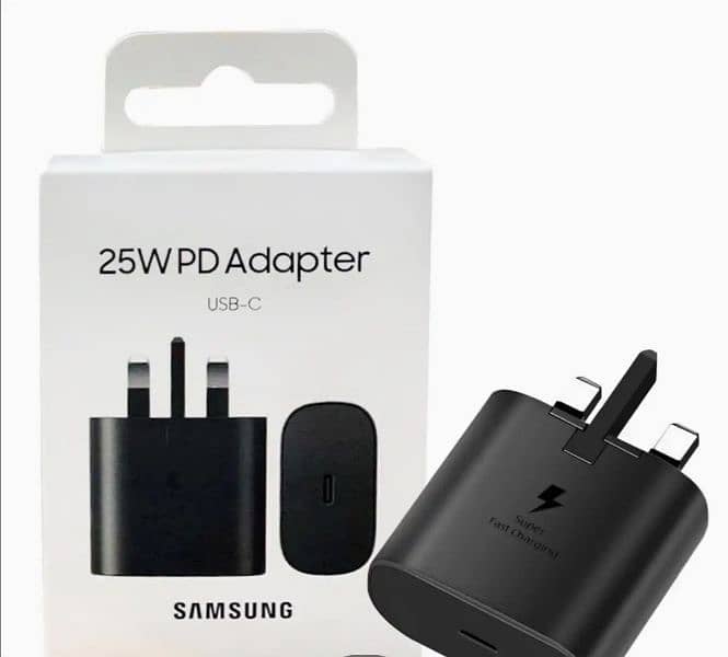 25W Samsung Super Fast Charger Original Adapter & Cabel 0