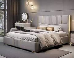 Bed / bed set / king size bed / double bed / poshish bed /side tables