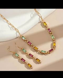 necklace/rings/breclets