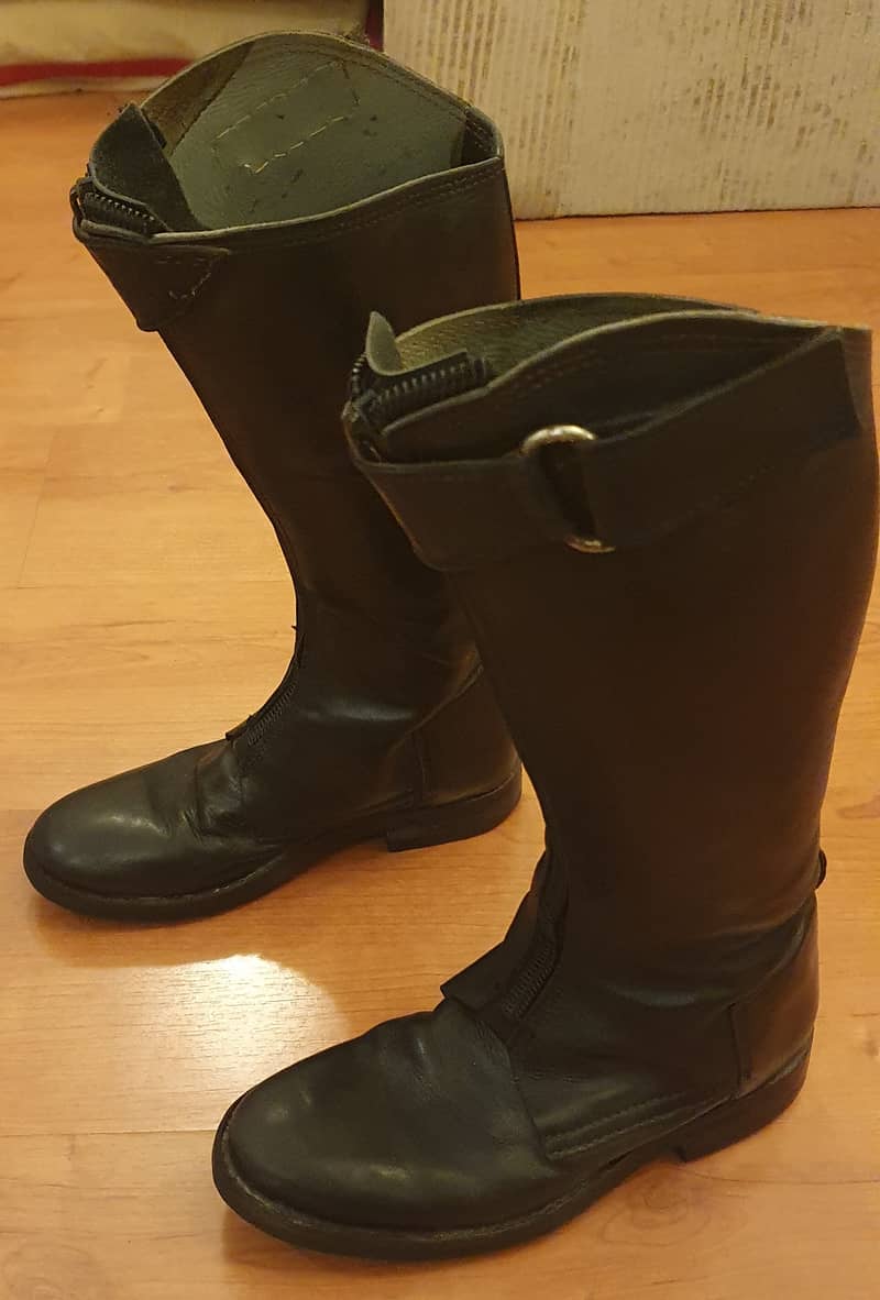 Kid's Horse Riding Boots - Leather Equestrian Boots – Size 6/7 – 38/3 1