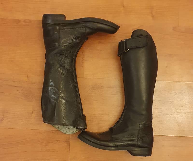 Kid's Horse Riding Boots - Leather Equestrian Boots – Size 6/7 – 38/3 2