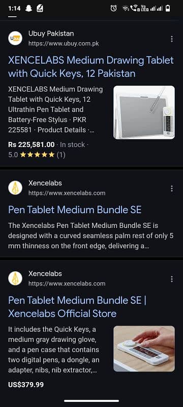 xencelabs Pen Tablet price is 180000 4