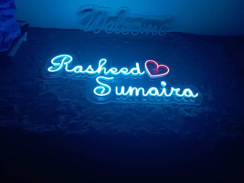 Neon Lights/Neon Sign/light sign/Acrylic sign/3d sign board 3