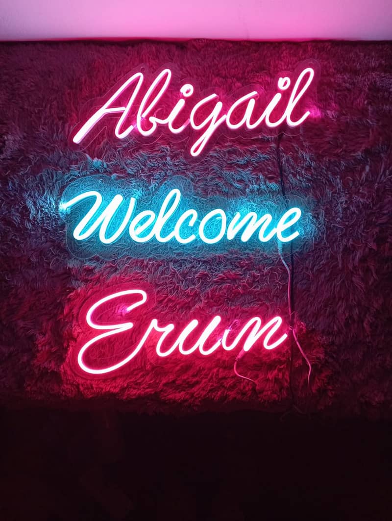 Neon Lights/Neon Sign/light sign/Acrylic sign/3d sign board 6