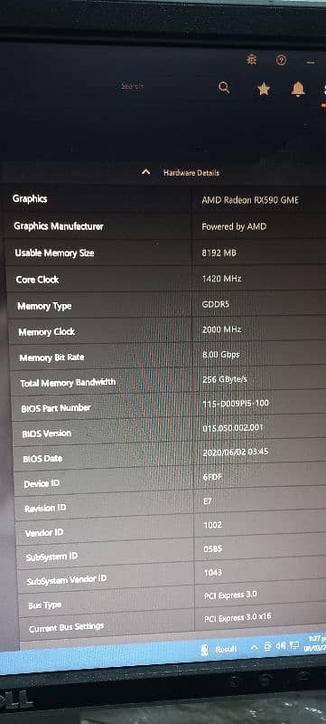 AMD Radeon RX590 GME 8GB 6