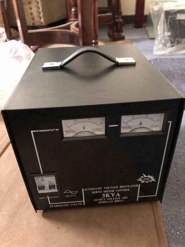 Voltage regulator 3 KVA 0