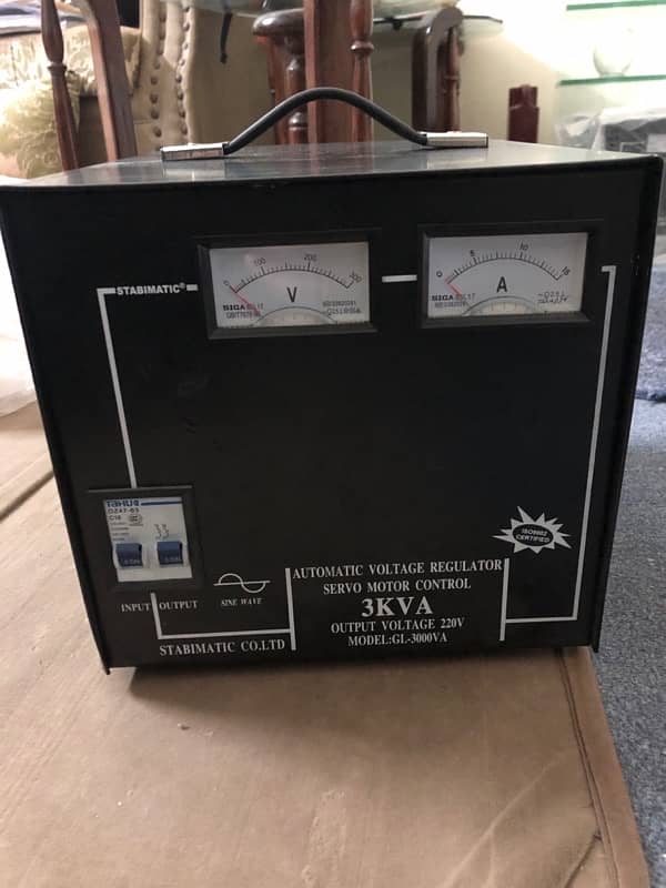 Voltage regulator 3 KVA 2