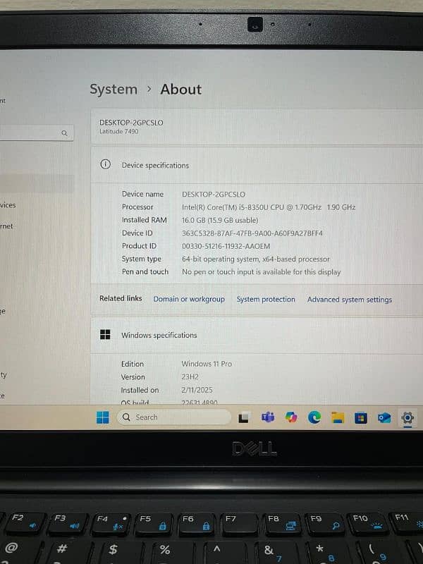 DELL LATITUDE 7490 7