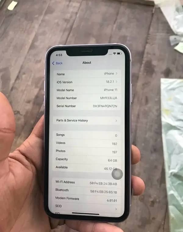 iPhone 11 JV 64 gb water pack 5