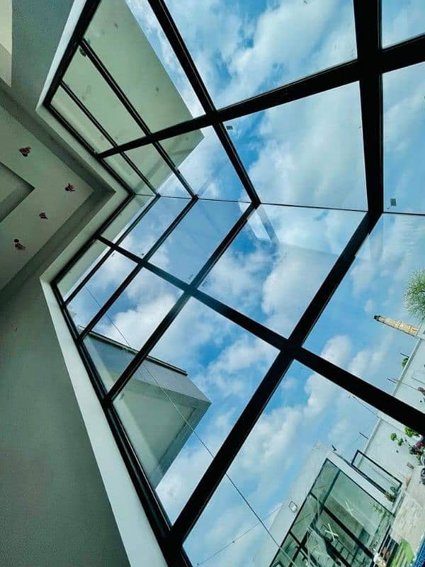 Aluminum double glazed windows / Heat proff sound proff windows 15