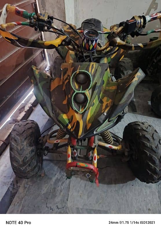 4 wheel bike urgent sale 0