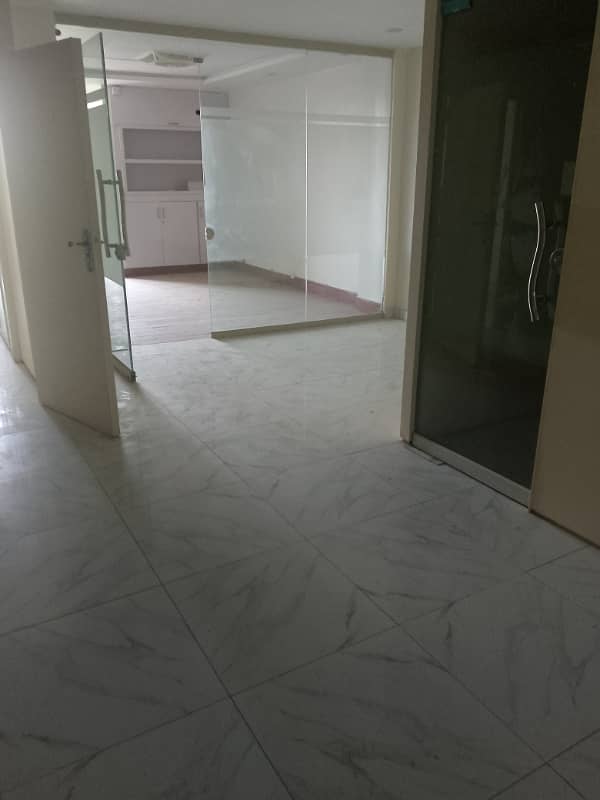 G 11 markaz Double office For rent 1st floor Top Location Front side location 2beds 2bath tv lounge Size 858 sqft For more details call me Only client 0333-5043954 8