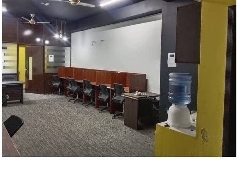 Fully furnish office Area 600 Square Feet Office Available For Rent Real Pictures In Main Boulevard Road Gulberg 3 Lahore 4