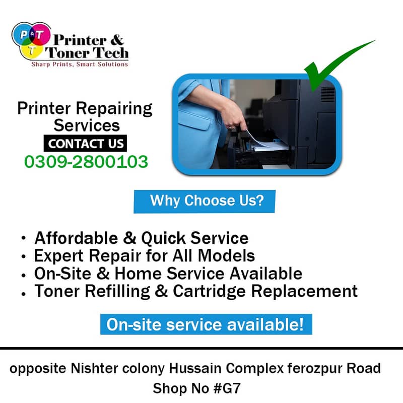 Expert HP LaserJet Printer Repair | Fast Toner Refilling | Genuine Pri 2