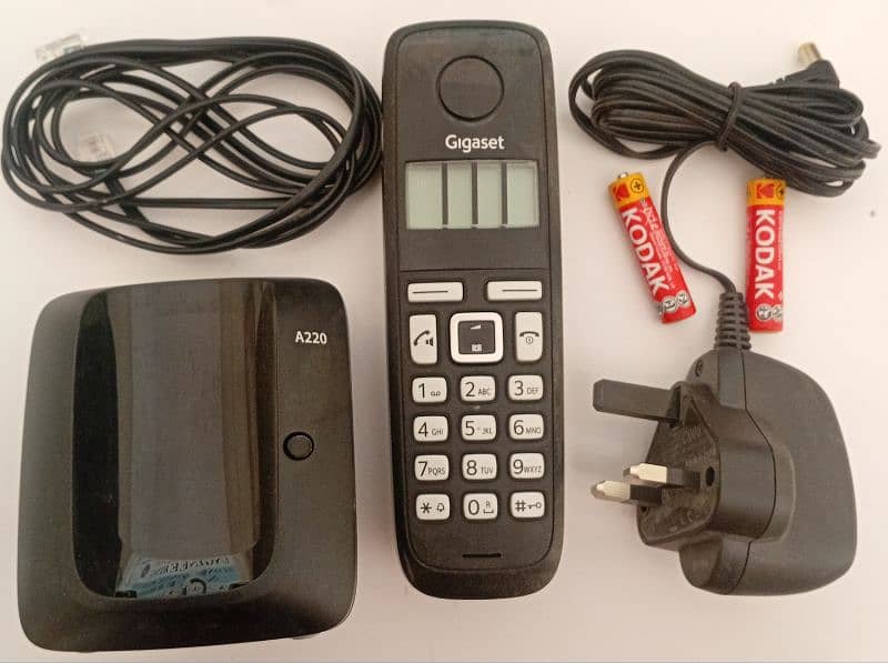 Gigaset A220 Cordless Landline Phone – Made in Germany 0