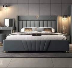 Bed / bed set / king size bed / double bed / poshish bed /side tables