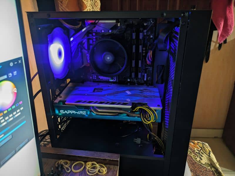 Budget Gaming PC Ryzen 2600 RX590 RGB Case 5