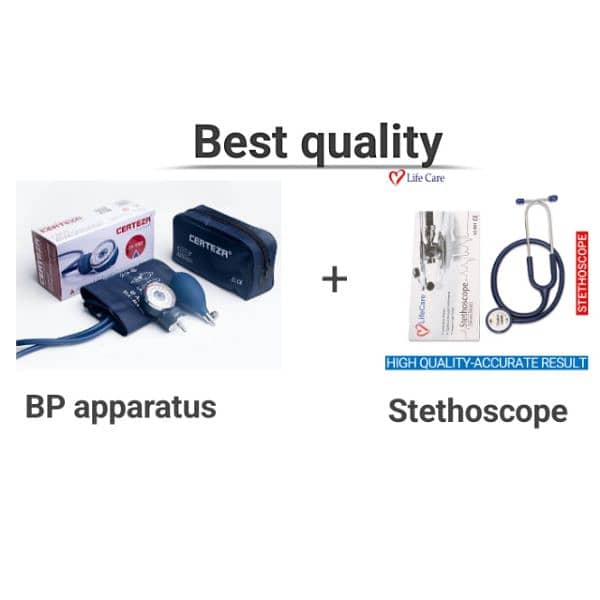 Blood pressure machine certeza with stethoscope complete set 0