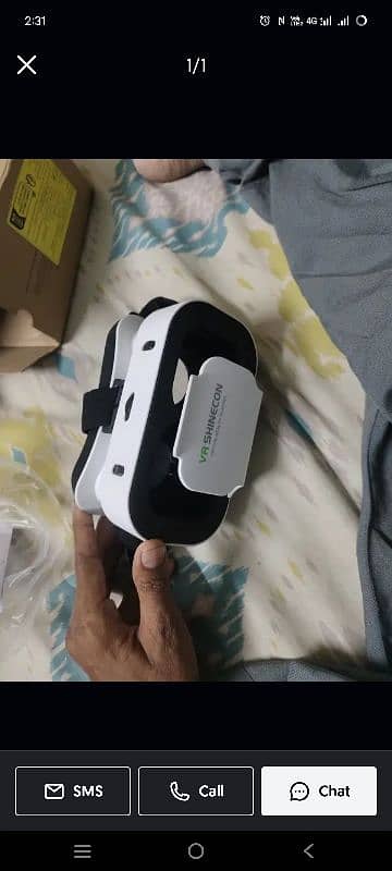 i m selling VR box new he unused conision 10!9 1