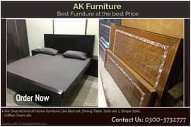 Wooden Bed | Double Bed | King Bed | Poshish Bed | Customized on order