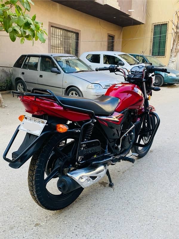 SUZUKI GR-150 RED EDITION 5