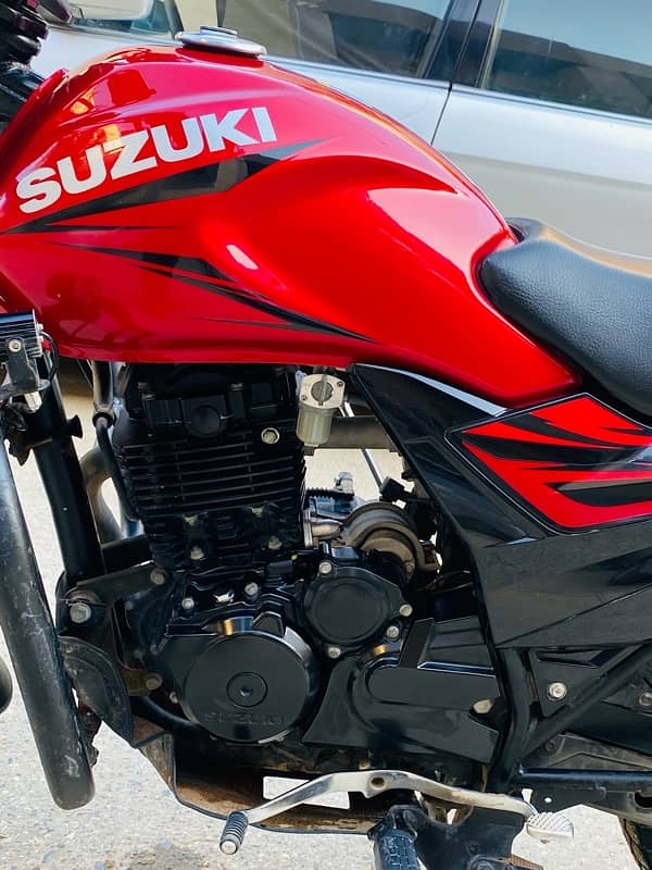 SUZUKI GR-150 RED EDITION 8