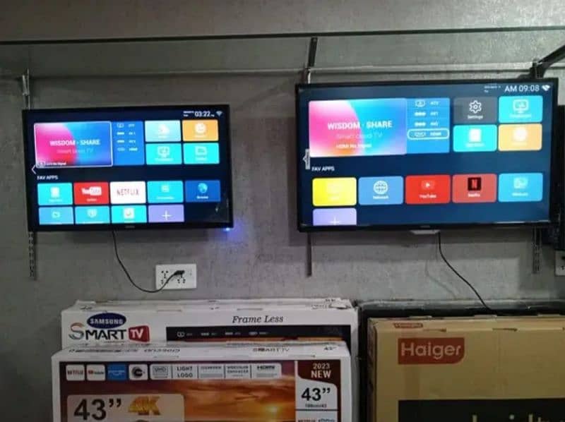 32 INCHES Samsung smart tv 4k 3 year Warranty 03359845883 0
