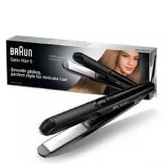 BRAUN Hair Straightener, GERMANY TECHNOLOGY