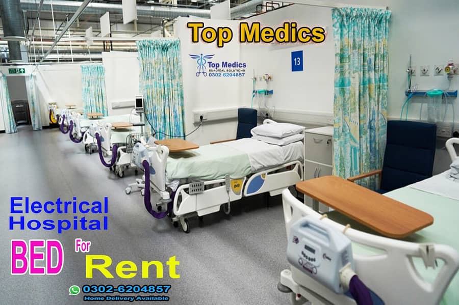 Electric ICU Patient Bed On RENT - Surgical bed -Medical bed for Rent 2