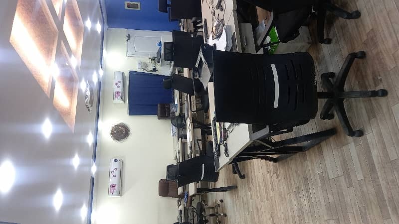 Ideal Semi Furnished Office For Sale at Main Boulevard Gulberg lll 2