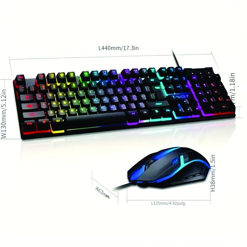 Mechanical Keyboard & Gaming Mouse 1