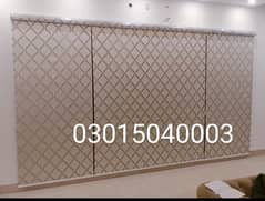 Window blinds/Wallpaper/Wood floor/Pvc floor