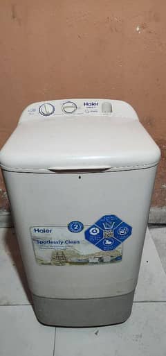 haier washing machine