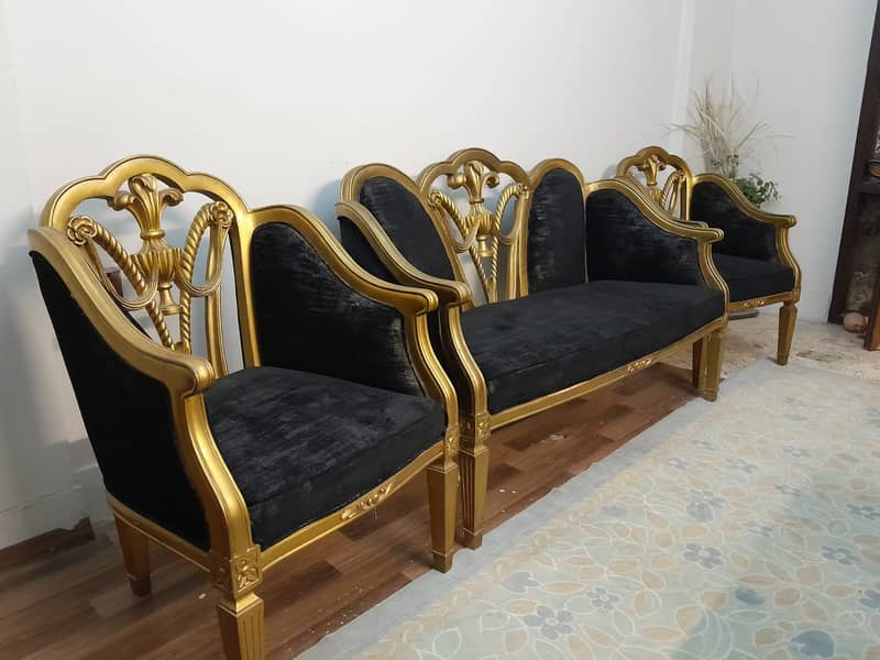 teak w/o is victorian 4 seater sofa 3