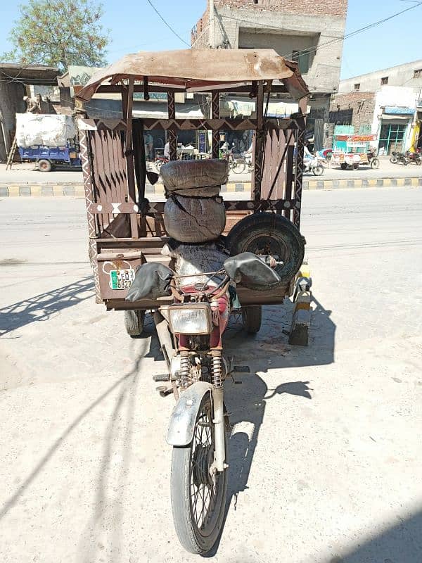 loader rickshaw bike wala 0