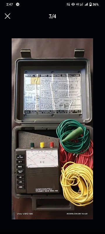 earth tester 4102 0