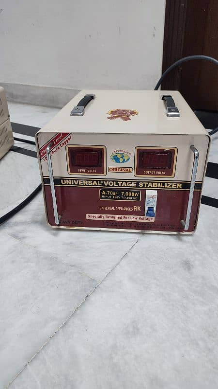 Universal Voltage Stabilizer A - 70sp (Energy Saver)7000 Watt 4relay 5