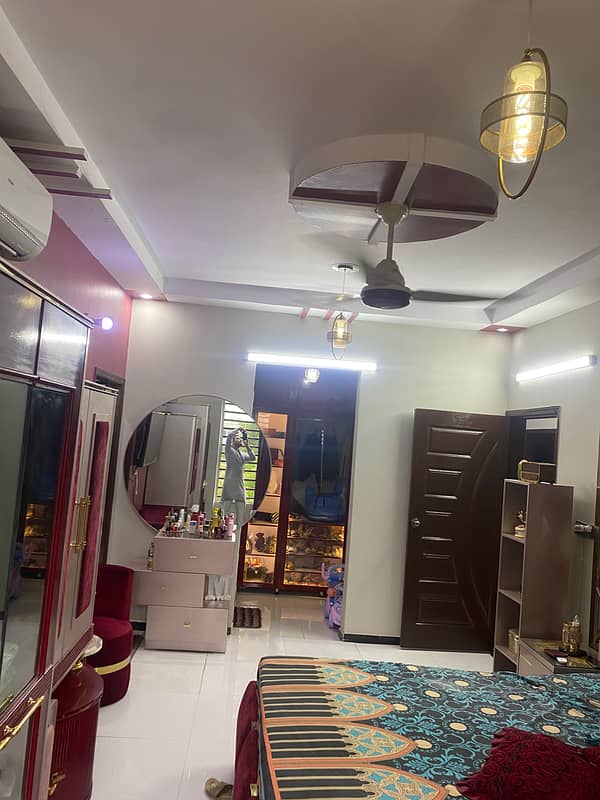 3 BED DD PORTION FOR SALE 2ND FLOOR ROAD FACING 2 BALCONIES KHATM E NABUWAT CHOWK 5