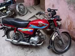 Honda Cd 70 2019 model in good condition